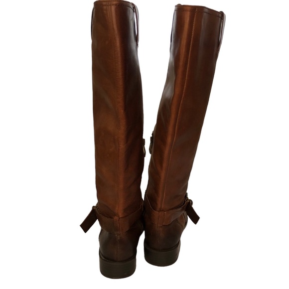 Vince Camuto Women’s Samtry Knee High Riding Boot Brown Size 9 - Picture 6 of 10